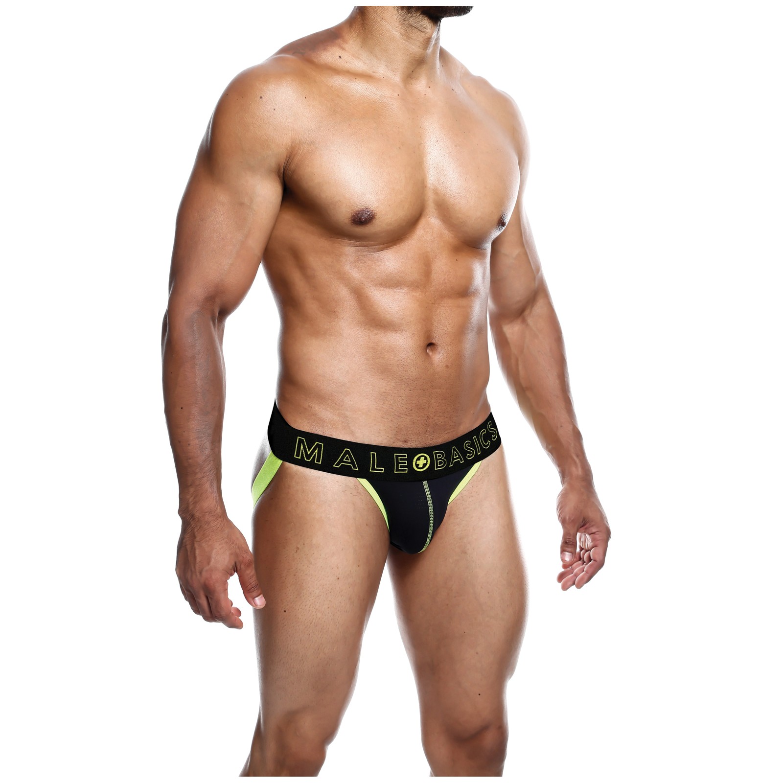 Male Basics Neon Jockstrap - Yellow