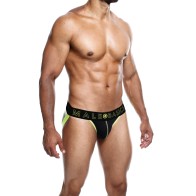 Male Basics Neon Jockstrap - Yellow