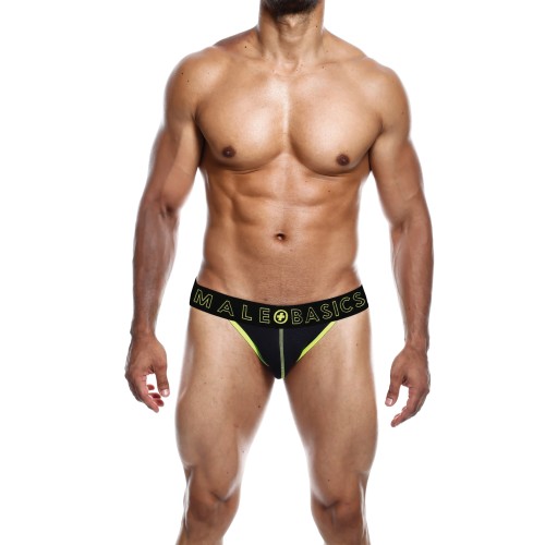 Male Basics Neon Jockstrap - Yellow