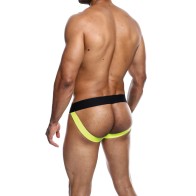 Male Basics Neon Jockstrap - Yellow