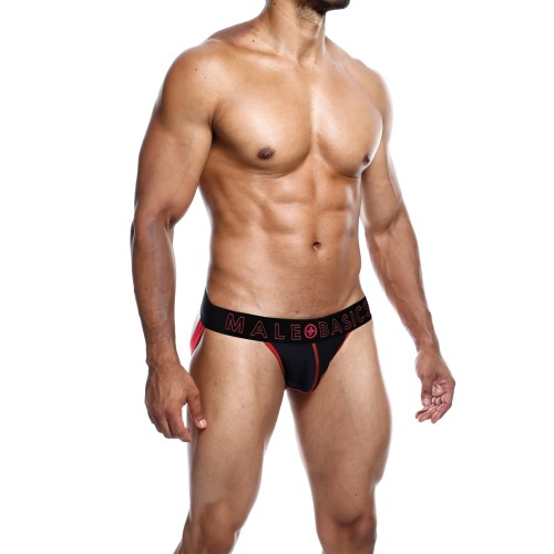 Jockstrap Neón para Hombre - Rojo