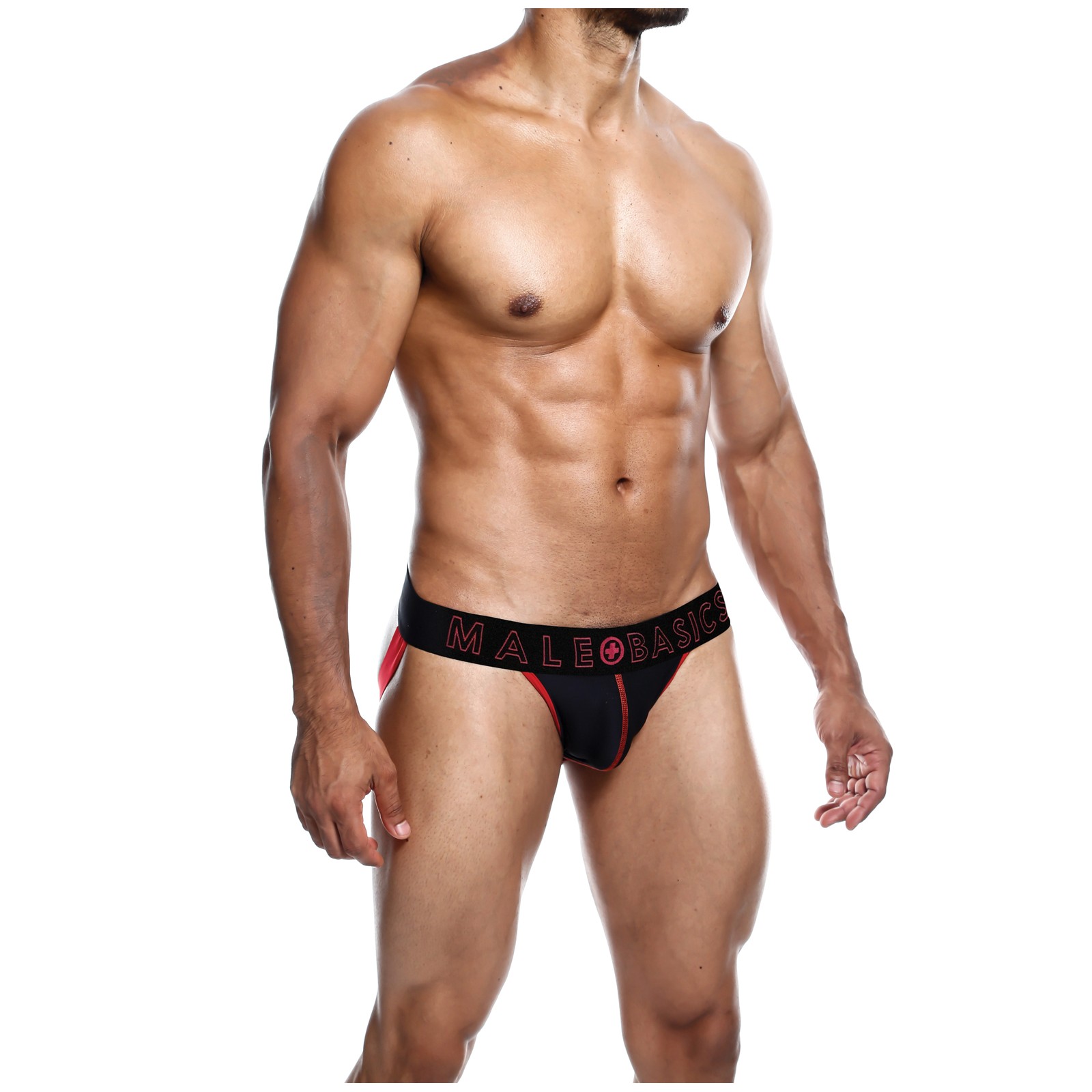 Jockstrap Neón para Hombre - Rojo