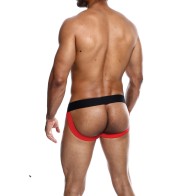 Male Basics Neon Jockstrap Red XL | Sexy Underwear