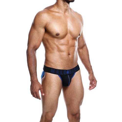 Male Basics Neon Jockstrap in Royal LG