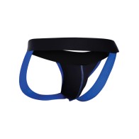 Male Basics Neon Jockstrap in Royal for Stylish Comfort