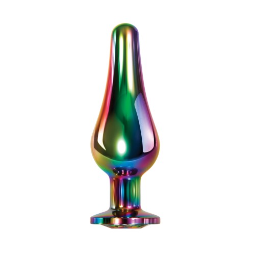 Evolved Rainbow Metal Plug - Experience Vibrant Pleasure