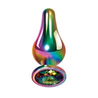 Evolved Rainbow Metal Plug - Experience Vibrant Pleasure