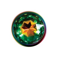 Evolved Rainbow Metal Plug - Experience Vibrant Pleasure