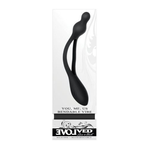 Evolved You Me Us Bendable Vibe - Explore Dual Pleasure