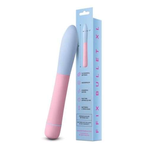 Femme Funn Ffix Bullet XL Light Blue - Grab and Go Pleasure