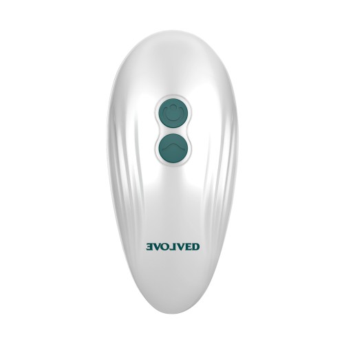 Vibrador Evolved Palm Pleasure Teal en Línea