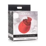 Inmi Bloomgasm 10X Clitoral Stimulator - Red for Intense Pleasure