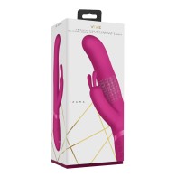 Shots Vive Izara Vibrador Conejito con Perlas Rotativas Rosa