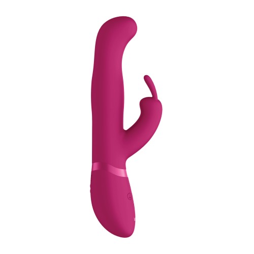 Shots Vive Izara Vibrador Conejito con Perlas Rotativas Rosa