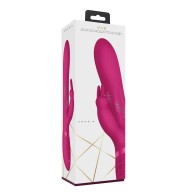 Amoris Rabbit Vibrator with Stimulating Beads Pink