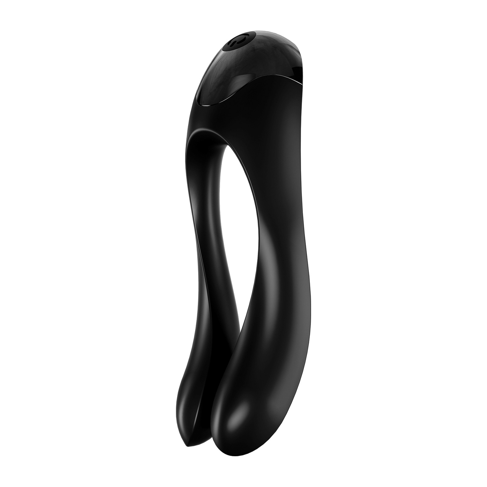 Vibrador de Dedo Satisfyer Candy Cane Negro