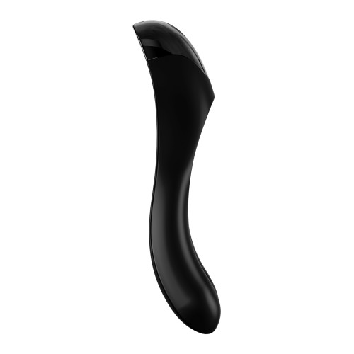 Satisfyer Candy Cane Finger Vibrator Black