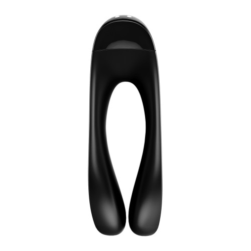 Satisfyer Candy Cane Finger Vibrator Black