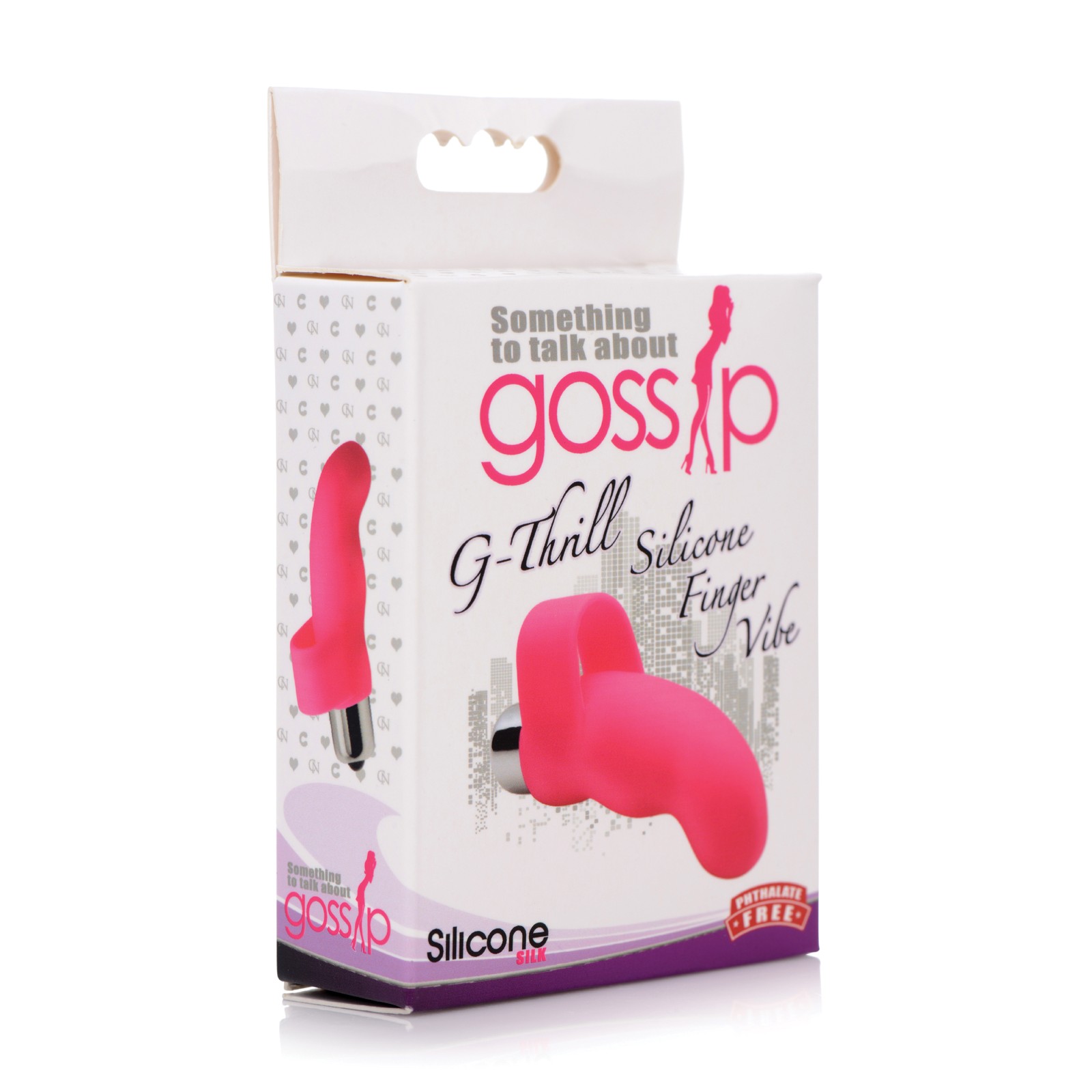 Curve Toys Gossip G-Thrill G Spot Finger Vibe - Magenta