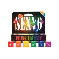 Juego de Dados Sexy 6 Edición Orgullo Diversión