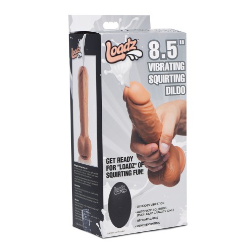 Loadz Dildo Vibrante con Chorro Mediano