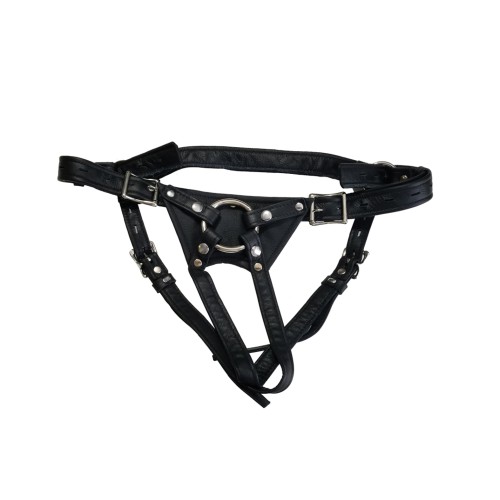 Locked In Lust Crotch Rocket Strap-On Large - Black