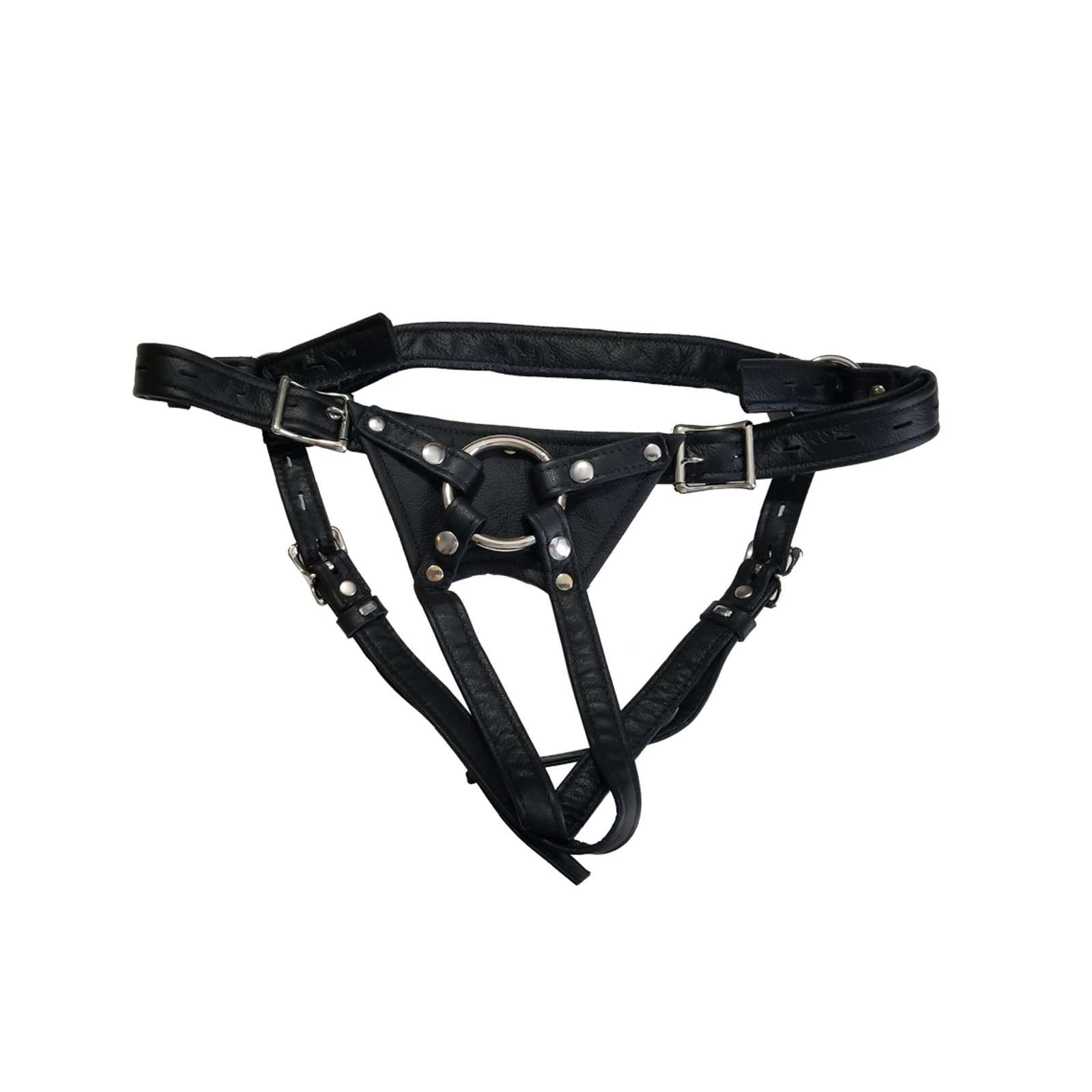 Locked In Lust Crotch Rocket Strap-On Large - Black