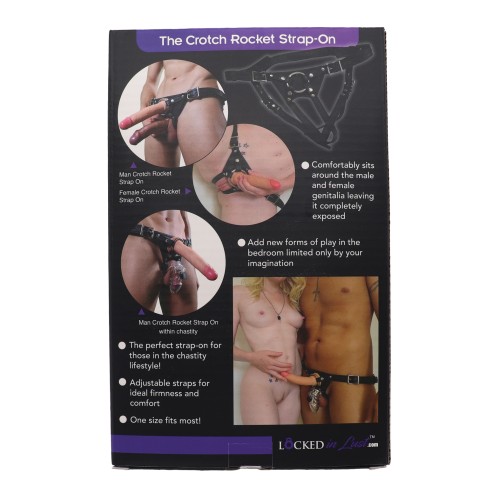 Locked In Lust Crotch Rocket Strap-On Small