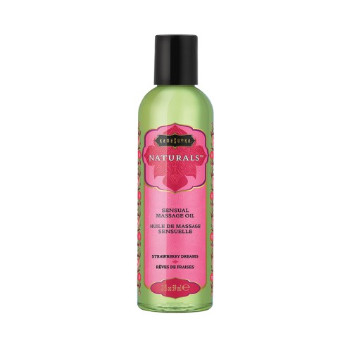 Kama Sutra Naturals Massage Oil Strawberry Dreams