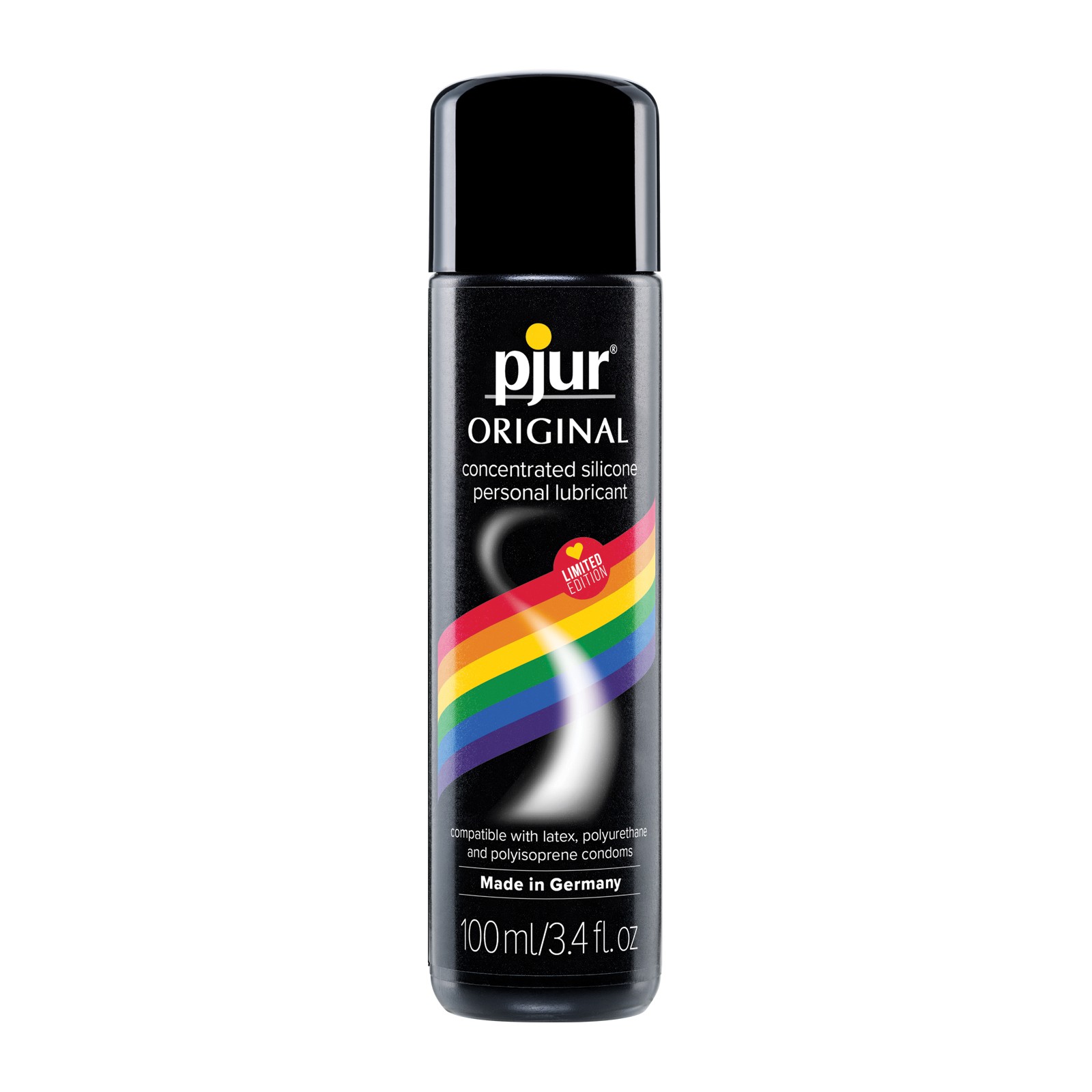 Lubricante Pjur Original Arcoíris 100 ml - Duradero