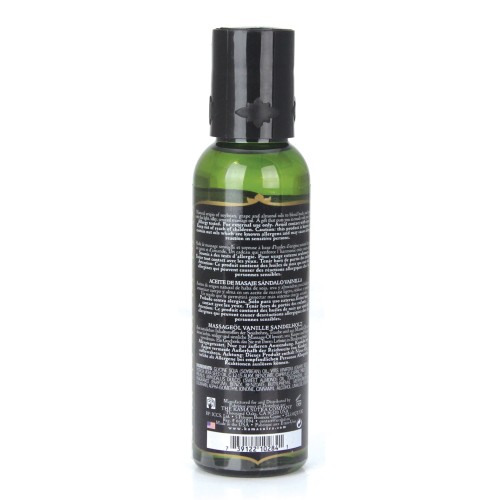 Kama Sutra Naturals Massage Oil Vanilla Sandalwood