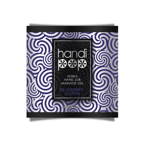 Handipop Hand Job Massage Gel - Blueberry Muffin