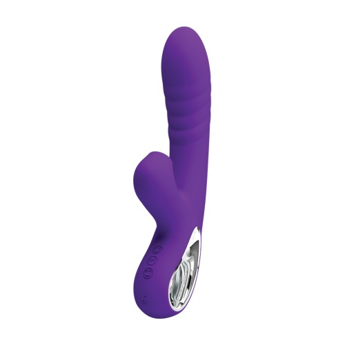 Pretty Love Jersey Suction & Vibration Rabbit - Purple