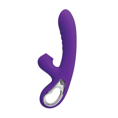 Pretty Love Jersey Suction & Vibration Rabbit - Purple