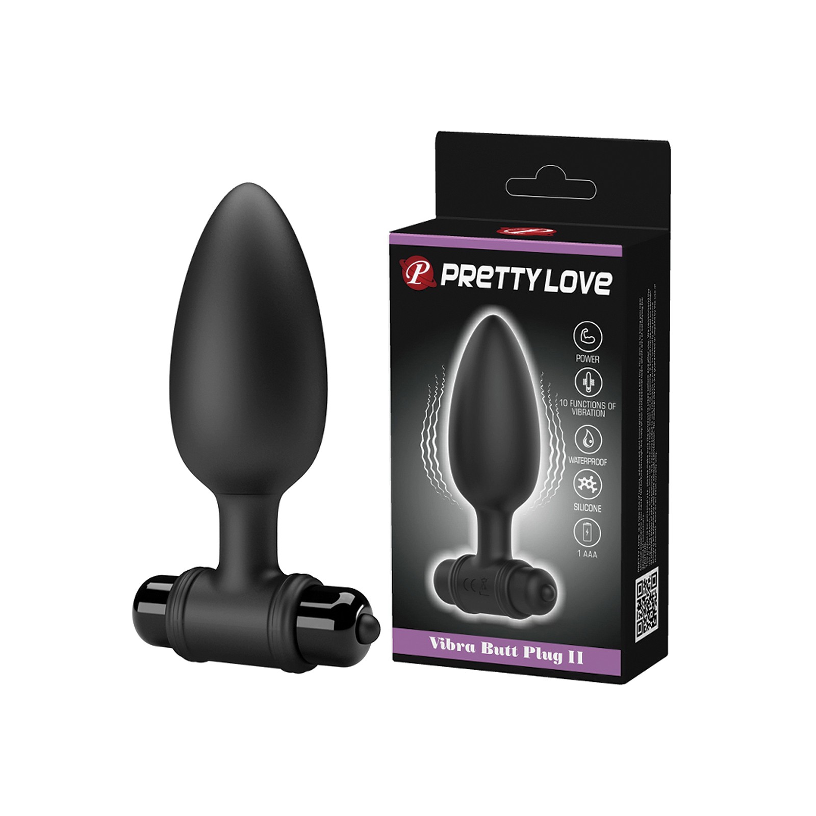 Plug Butt Vibrador II de Pretty Love para Placer Supremo