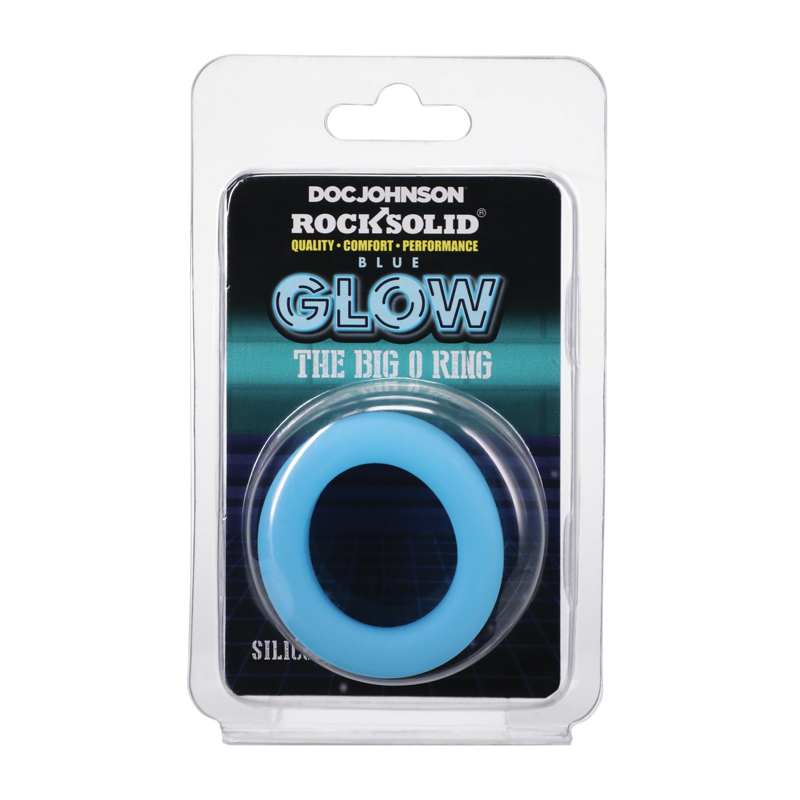 Anillo Big O Glow in the Dark de Rock Solid