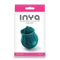 INYA The Kiss Rechargeable Vibe Dark Teal