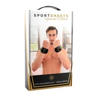 Sportsheets Special Edition Cuffs and Blindfold Set