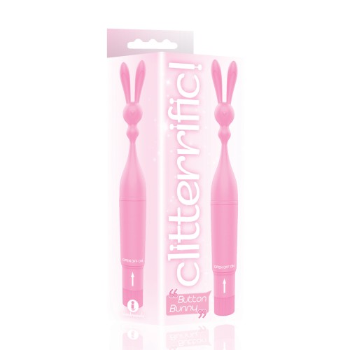 El 9's Clitterific! Botón Bunny - Rosa Vibrador Potente