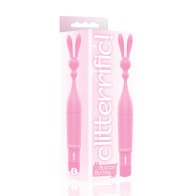 El 9's Clitterific! Botón Bunny - Rosa Vibrador Potente