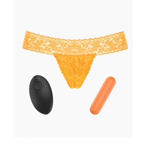 Love to Love Secret Panty Vibe 2 - Neon Orange