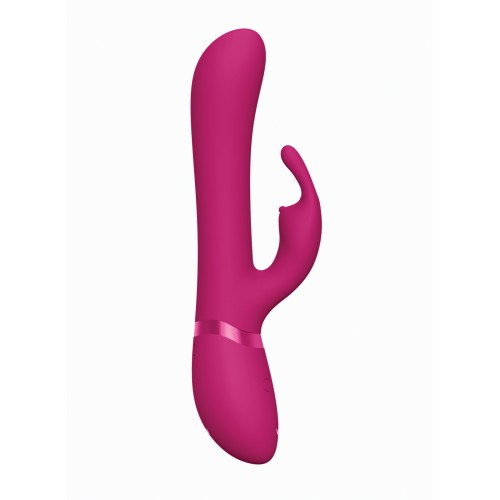 Shots Vive Chou G-Spot Rabbit con Accesorios de Estimulación Clitoriana Intercambiables - Rosa