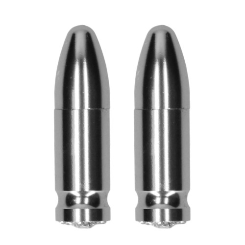 Shots Ouch Bullet Magnetic Nipple Clamps