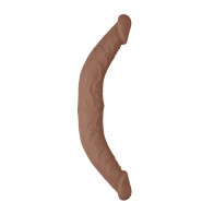 Shots RealRock 14 Inch Double Dong Tan