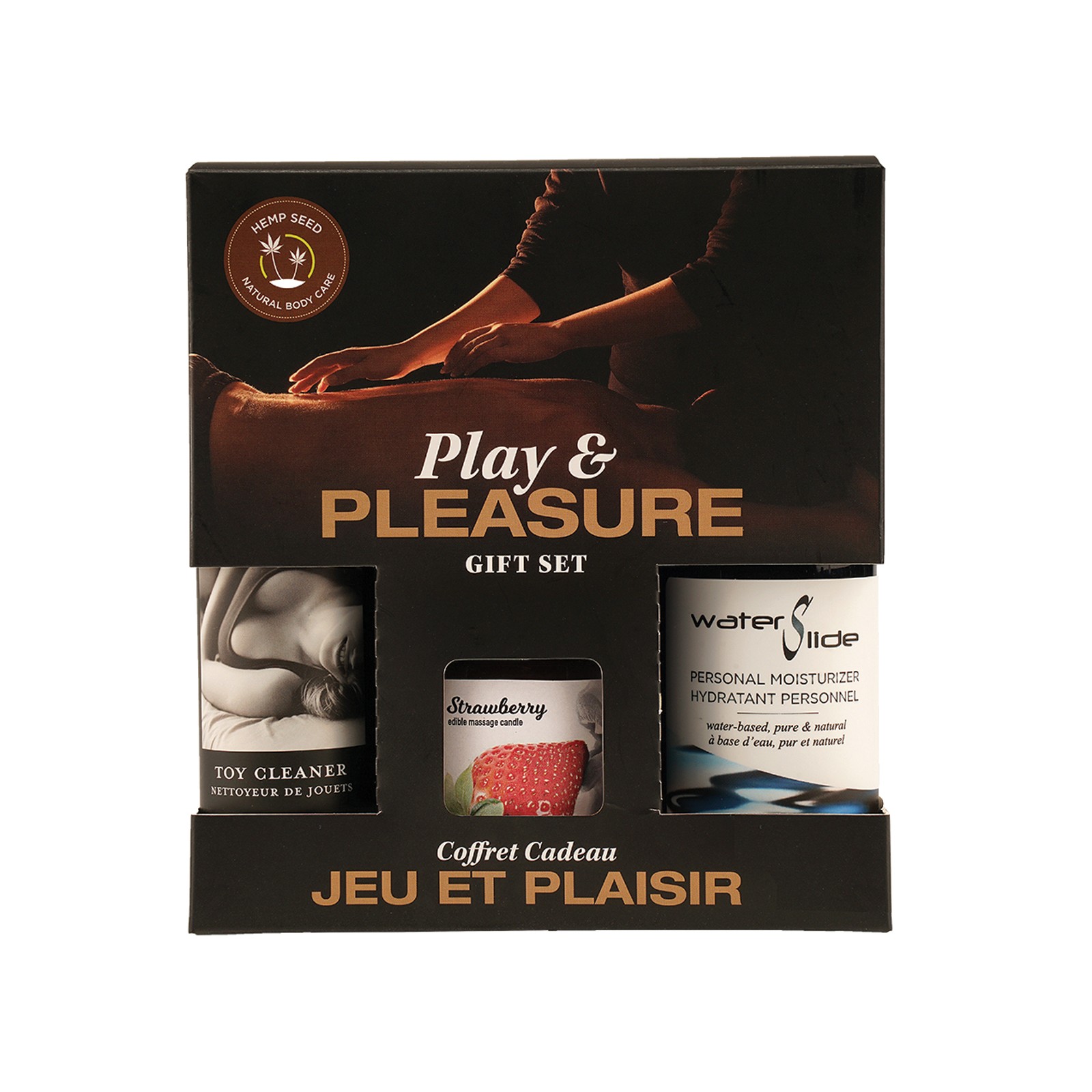 Earthly Body Play and Pleasure Gift Set for Sensual Experiences