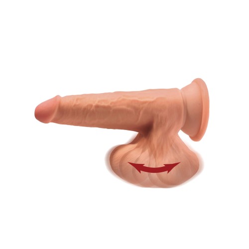 King Cock Plus 7-Inch Triple Density Cock with Swinging Balls