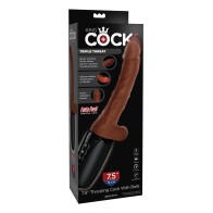 King Cock Plus Thrusting Dong for Incredible Pleasure