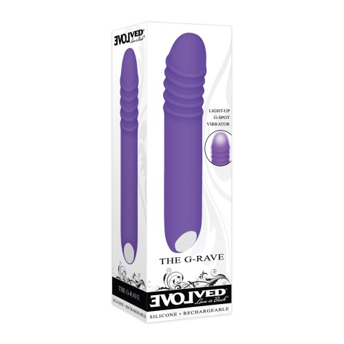 Evolved G-Rave Light Up Vibrator for Intense Pleasure