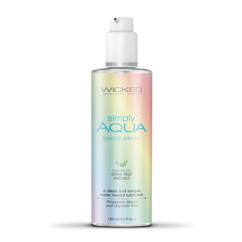 Wicked Sensual Care Simply Aqua Lubricant 4 oz