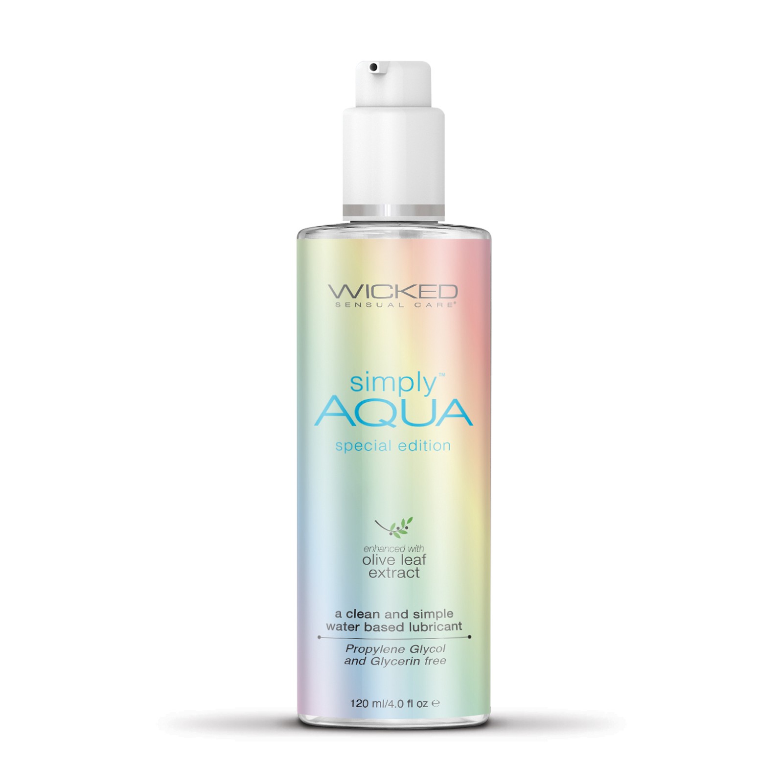 Lubricante Wicked Sensual Care Simply Aqua 4 oz